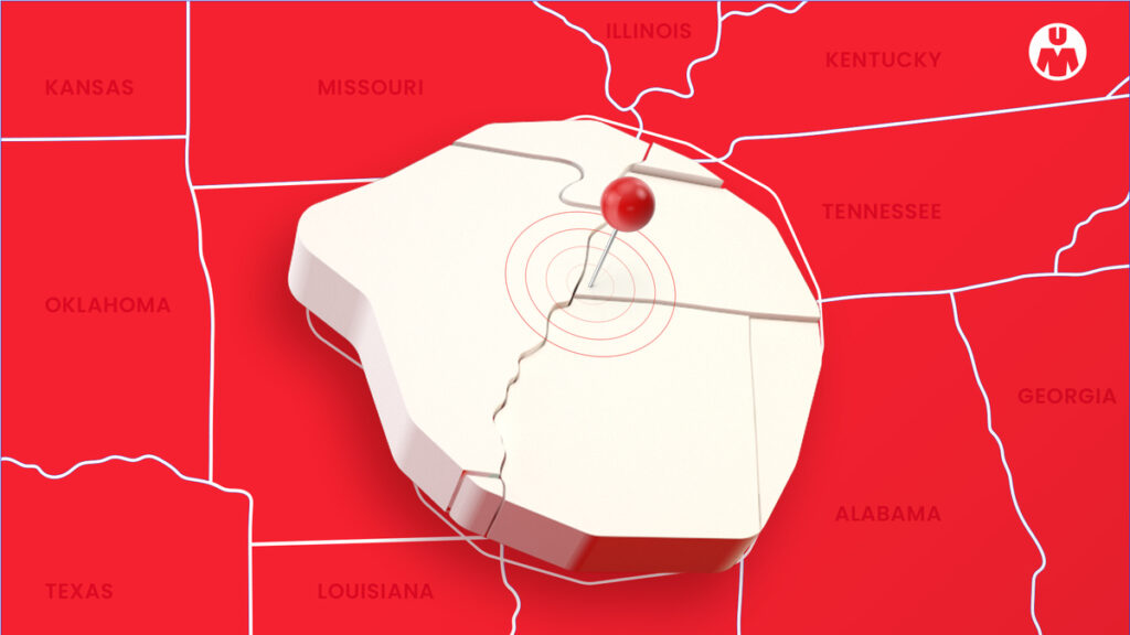 Uniform Masters Service Area Map